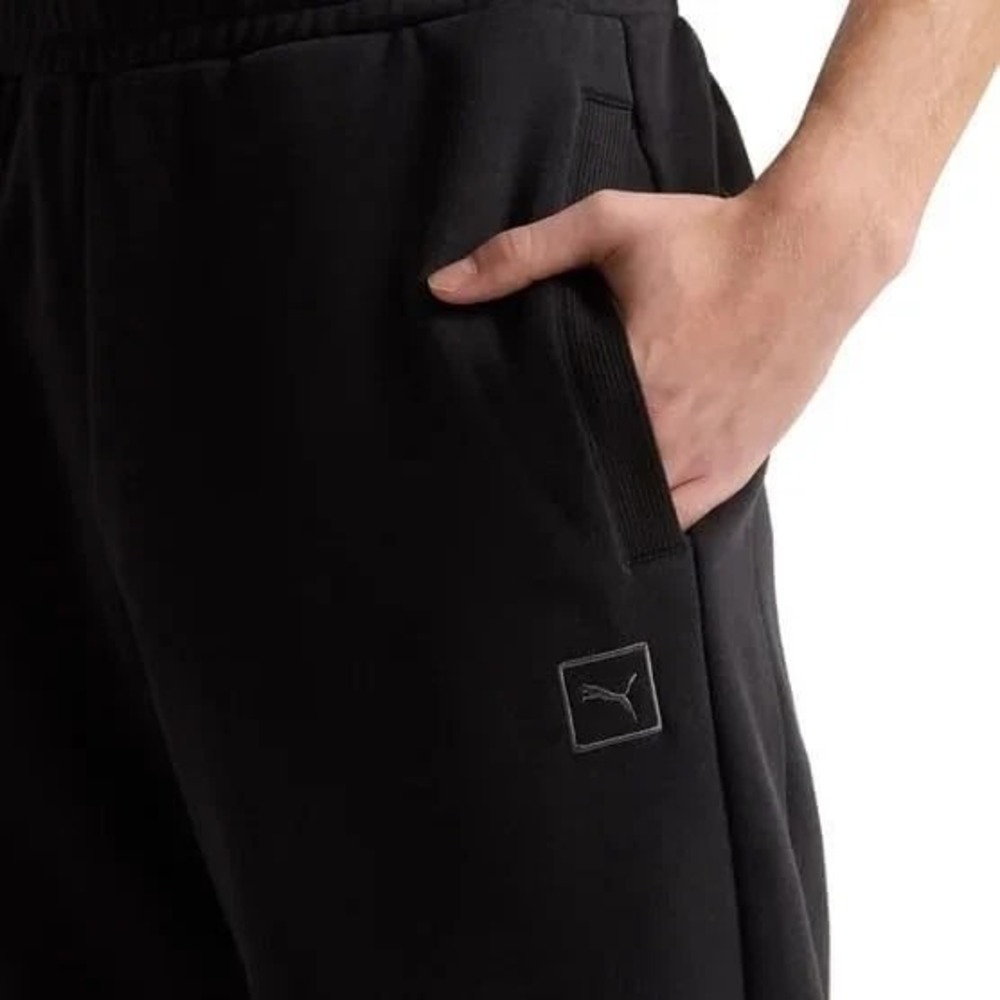 Puma Men's Fleece Jogger 2X Black - Picture 5 of 6